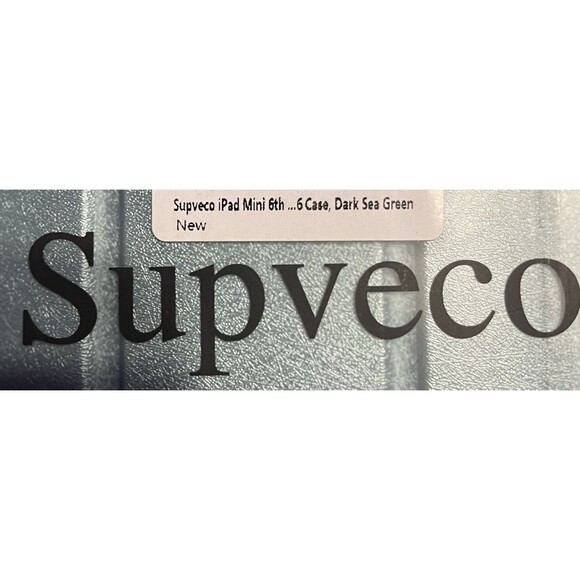 Supveco iPad Mini 6th Case Dark Sea Green New - Picture 5 of 5